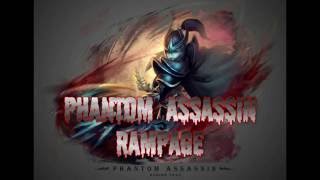 Phantom Assassin  rampage Dota2 Фантом Асасин Буйство Рампага Дота 2