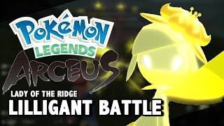 Lady of the Ridge: Noble Lilligant Battle - Pokémon Legends Arceus