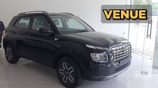 New Hyundai Venue 🥳 Executive 1.0L || Venue Petrol Black Price, Mileage Detail Review