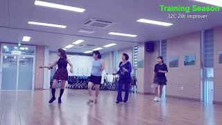 Training Season - Line Dance  Choreo : W.L.D. (KOR) - March 2024 || #음악과 춤의 합이 찰떡이네요~ 하남라인댄스