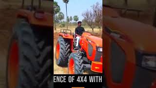 Kubota MU5502 4wd Tractor demo Lemken Hyd plow #pushpa2therulesongs #vikram #srivalli