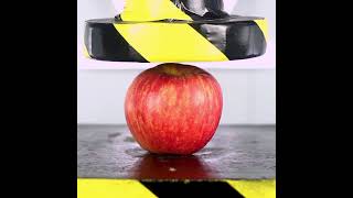 ◄ 실험100톤 ► 실험 유압 프레스 100톤 VS 사과  (Apple) #shorts