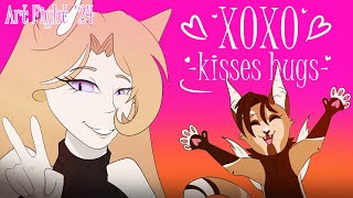 XOXO Kisses Hugs || Art Fight '24 [mass attack]