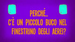 Perché c’è un piccolo buco nel finestrino degli aerei?