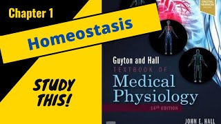 Guyton and Hall Physiology (Chapter 1 - Homeostasis) *UPDATED 14th edition || Study This!