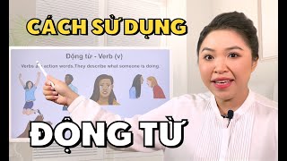 CÁCH SỬ DỤNG ĐỘNG TỪ TRONG TIẾNG ANH | Miss Lan