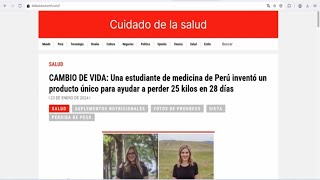 Graciola (Peru ) _ Diet - Weight Loss , product to help lose 25 kilos in 28 days