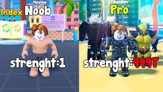 Becoming Strongest Player In Gym Star Simulator Roblox!