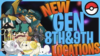 ALL NEW GEN 8 & 9 Pokemon Locations! [Pokemon Brick Bronze]