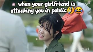 when your girlfriend is attacking you in public🤣😂|| welcome 2 life mix