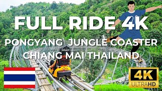 Pongyang Zipline and Jungle Coaster, Chiang Mai - Full Ride