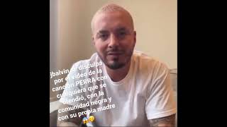 jbalvin se disculpa con cualquiera que se ofendió, por el video de la canción “PERRA”