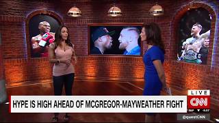 CNN: Phoenix discusses Mayweather vs McGregor on Quest Means Business