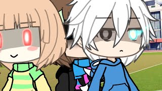 °•° Frisk x Sans // Frans // Undertale au // Gacha life °•°