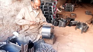 Iron Stove Making By Wonderful Skills - Full Process