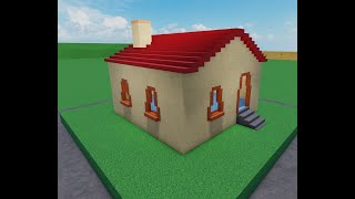 Building Roblox Happy Home | Theme Park Tycoon 2 | TPT2 | Building | Roblox | Retro | House