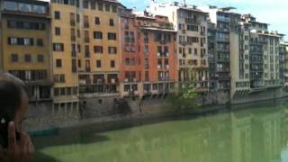 View of Florence from Ponte Vecchio .MOV