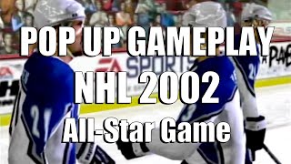 NHL 2002 - NHL All-Star Game - Pop Up Gameplay