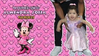 Mi Primer Añito Almendra / Temática Minnie Mouse / Show Payasito Cañon 🎂