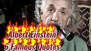 Albert Einstein 6 Famous Quotes|| six famous Quotes by Albert Einstein @nicelyname