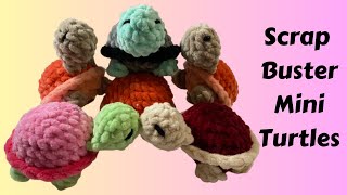 How to Crochet a Scrap Buster Amigurumi Turtle Crochet Market Prep