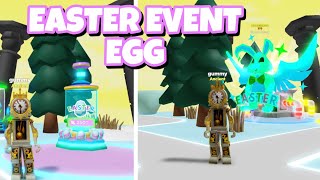 I GOT THE RAINBOW EASTER BUNNY PET IN THE EASTER EVENT EGG!!! (Clicker Simulator)