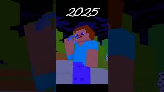 Minecraft phantom transformation in different years #minecraft #shorts