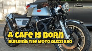 Building the Perfect 47 year old Cafe Racer - Moto Guzzi 850 #caferacer #cafe #motoguzzi