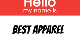 Who is BestApparel?