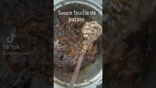 Sauce feuille de patate