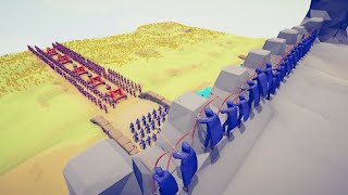 CAN 150 MEDIEVAL SOLDIER KILL REBELS QUEEN? - Totally Accurate Battle Simulator TABS