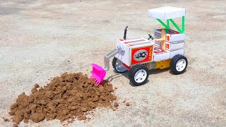 How To Make A JCB Truck Matchbox JCB Tractor Toy Diy