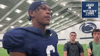 Penn State DB Zakee Wheatley talks Tom Allen's impact, personal development