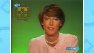 KRO | Leader | Aankondiging door Tineke de groot | Here's Boomer intro (23.05.1981)