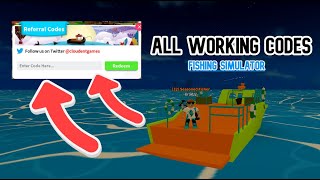 All Working Codes (Fishing Simulator) (Roblox)