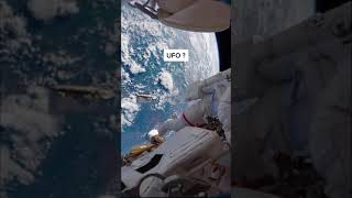 UFO ? Unidentified flying object during iss space walk march 2017 #nasa #space #ufo