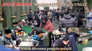 JUM'AT BERKAH DI MASJID LONGGANG CUNGLI || JAMA'AH PENUH