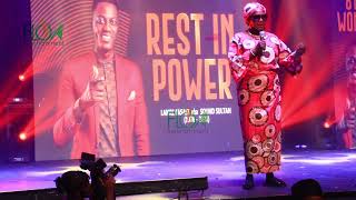 KEMI OLULOYO SPEAKS ABOUT SOUND SULTAN  AT 8TH WODER