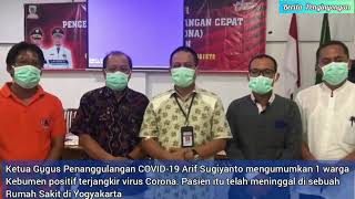 Pasien Positif Corona (COVID-19) di Kebumen Meninggal