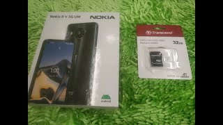 Nokia 8 v 5g Unboxing