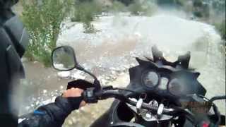 Extreme crossing river for V-Strom! Must see!!