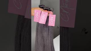 BEST silky, soft, straight hair bundles ever| from cnicolecollection #virginhair #viralvideo