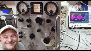 HP 608E VHF signal generator 10-480MHz 1970 test teardown