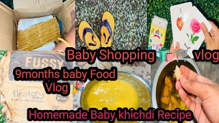 😍😍💕My 9months baby Food& Shopping vlog 🛍️🛍️🛍️🛒🛒🛒