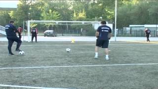 Goalkeeper training (speed, reaction, coordination) with Andrian Bogdan