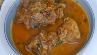 very easy and Mouth-watering goat meat pepper soup ❤️😋👌