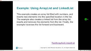 Java Lists ArrayList and LinkedList