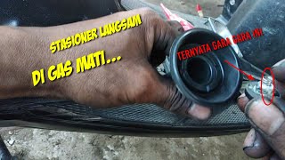 mengatasi metik langsam,, di gas mati begini solusinya...???