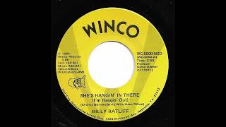 Billy Ratliff - She's Hangin' In There I'm Hangin' Out