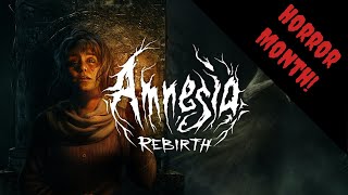 🔴LIVE - Horror Game Month - Amnesia Rebirth - Finale